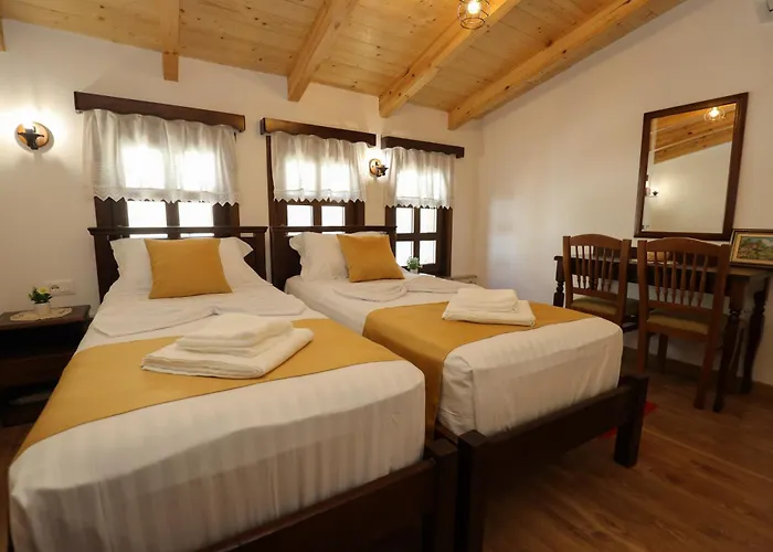 The House Of Dollma , Inside Kruja Castle Hotel